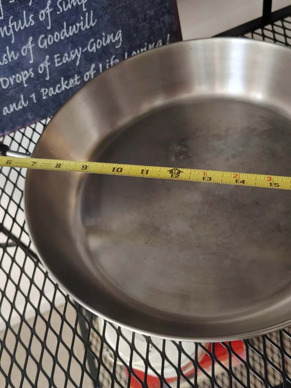 Vintage Revere Ware 12 Inch Skillet